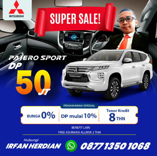 Dp Dan Cicilan Mitsubishi Xpander Destinator Pajero Sport Jakarta 